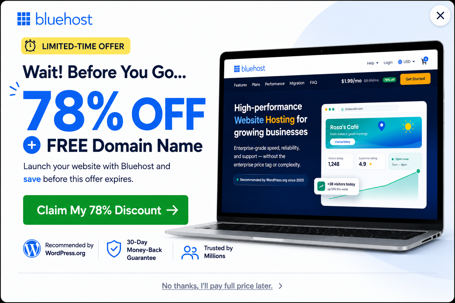 Bluehost Choice Plus Plan Review (2025) - Is Is Worth It?
