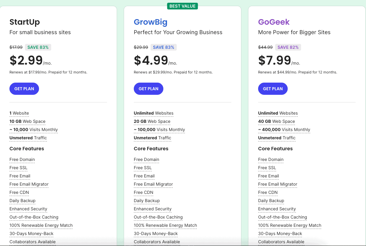 siteground-plans