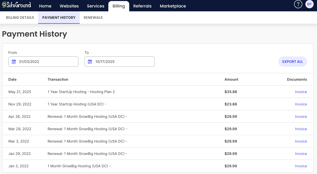siteground-invoices-and-payment-history siteground-invoices-and-payment-history