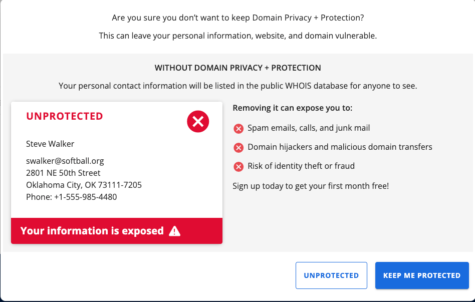bluehost-domain-privacy-hides-information