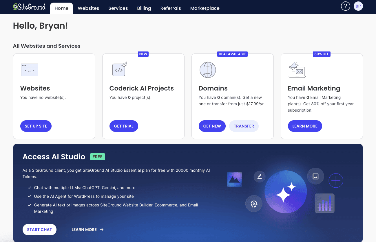 siteground-dashboard siteground-dashboard