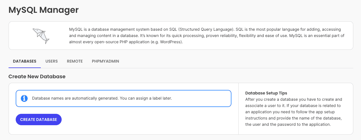 siteground-mysql-manager siteground-mysql-manager