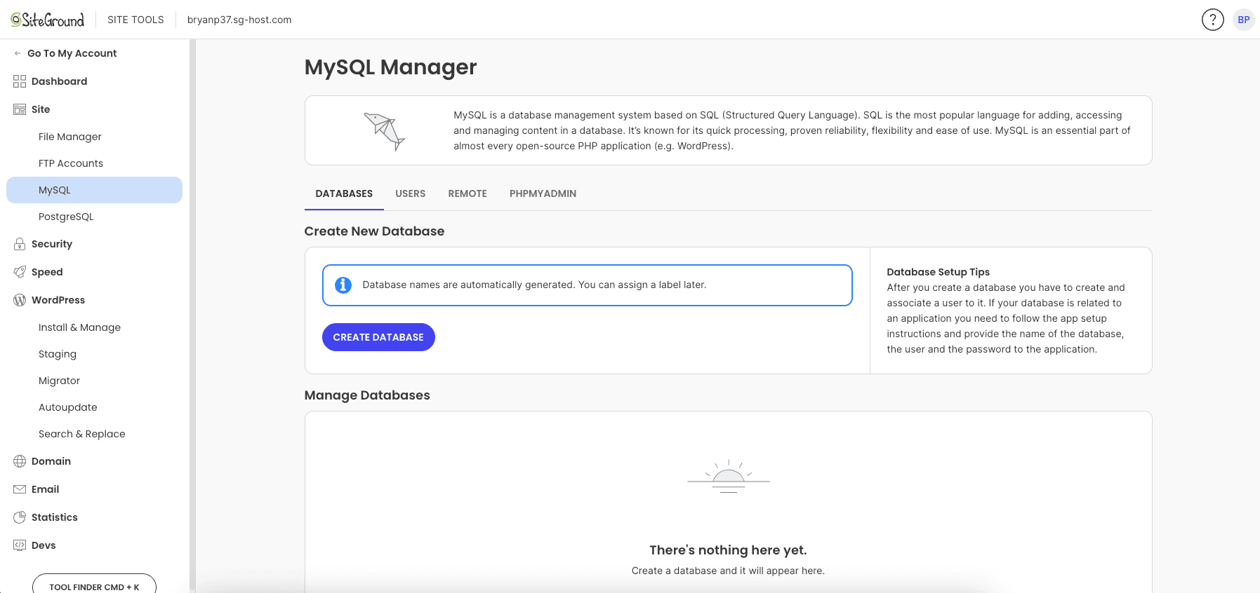 siteground-mysql siteground-mysql