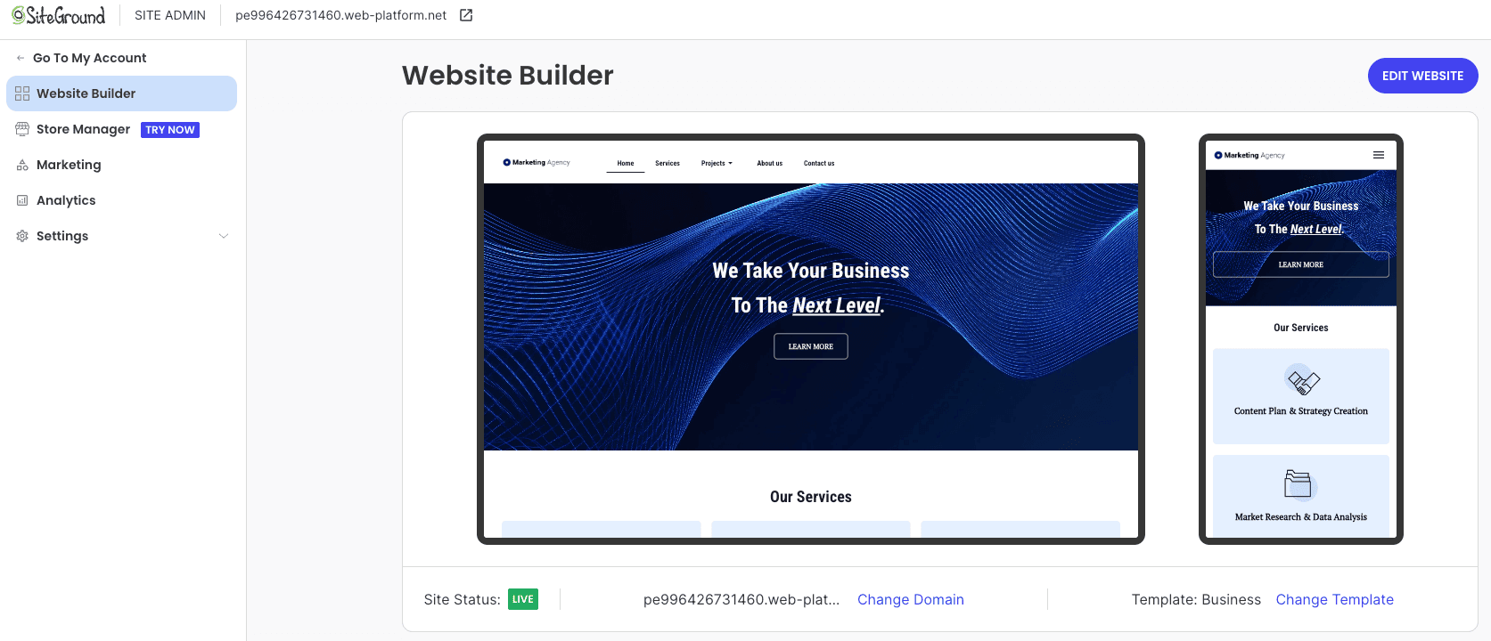 siteground-website-builder-dashboard siteground-website-builder-dashboard