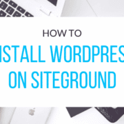siteground-wordpress-install