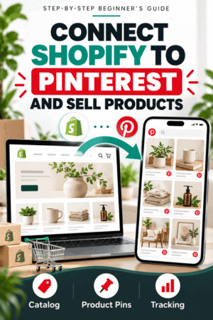 How to connect Shopify to Pinterest and sell products using product Pins